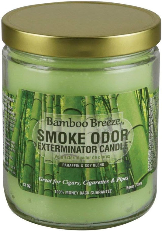 Smoke Odor Exterminator Candle- Bamboo breeze