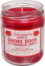 Smoke Odor Exterminator Candle – Cinnamon Apple