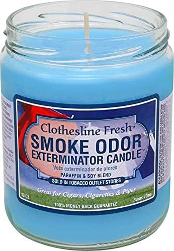 Smoke Odor Exterminator Candle – Clothesline fresh