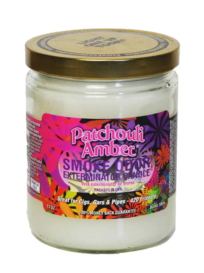 Smoke Odor Exterminator Candle – Patchouli