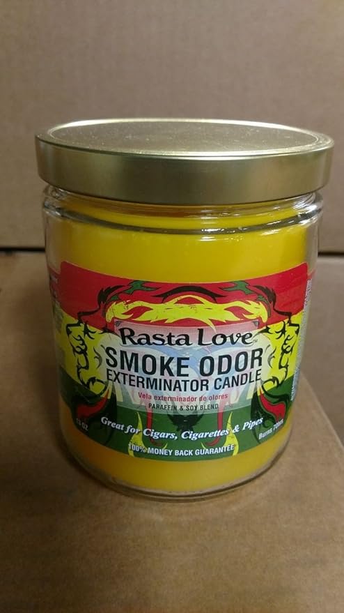 Smoke Odor Exterminator Candle – Rasta love